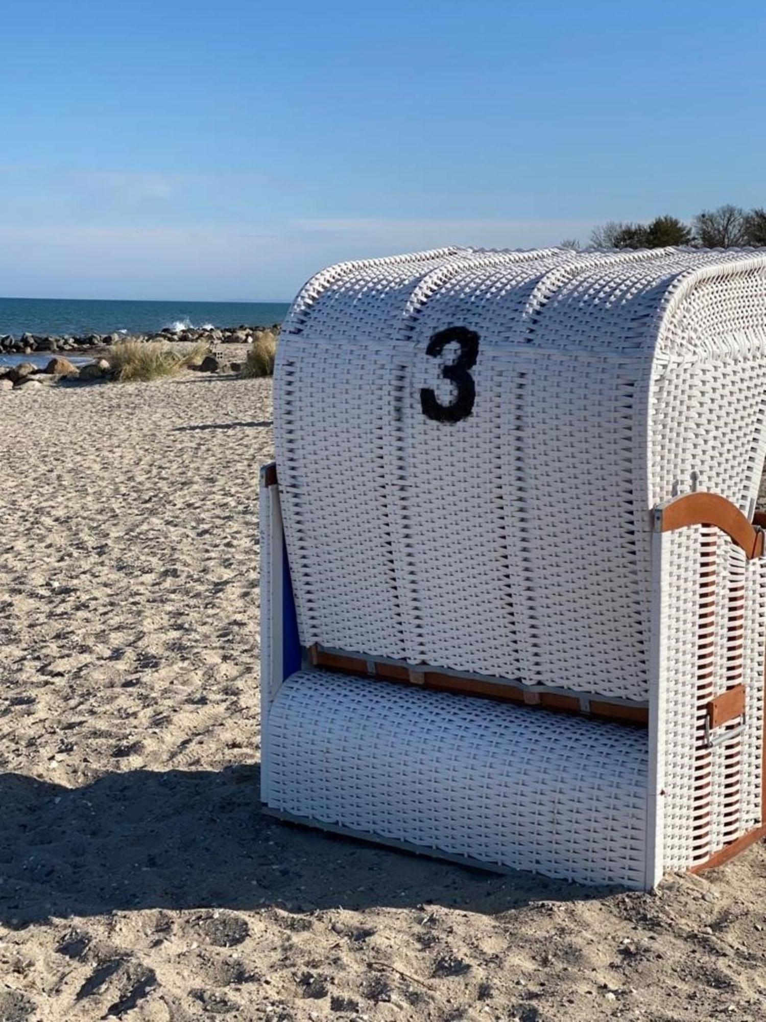 Ferien Am Strand, Urlaub An Der Ostsee Ferienwohnung Am Strand In Der Naehe Der Schlei, Umgebung Von Kappeln U Damp Brodersby-Goltoft Ngoại thất bức ảnh
